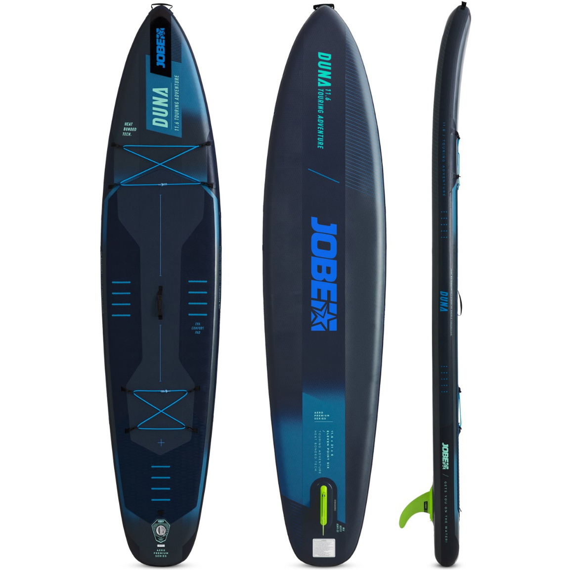 2026 Jobe Aero Duna 11'6 SUP Board Paket 486425006 - Blue